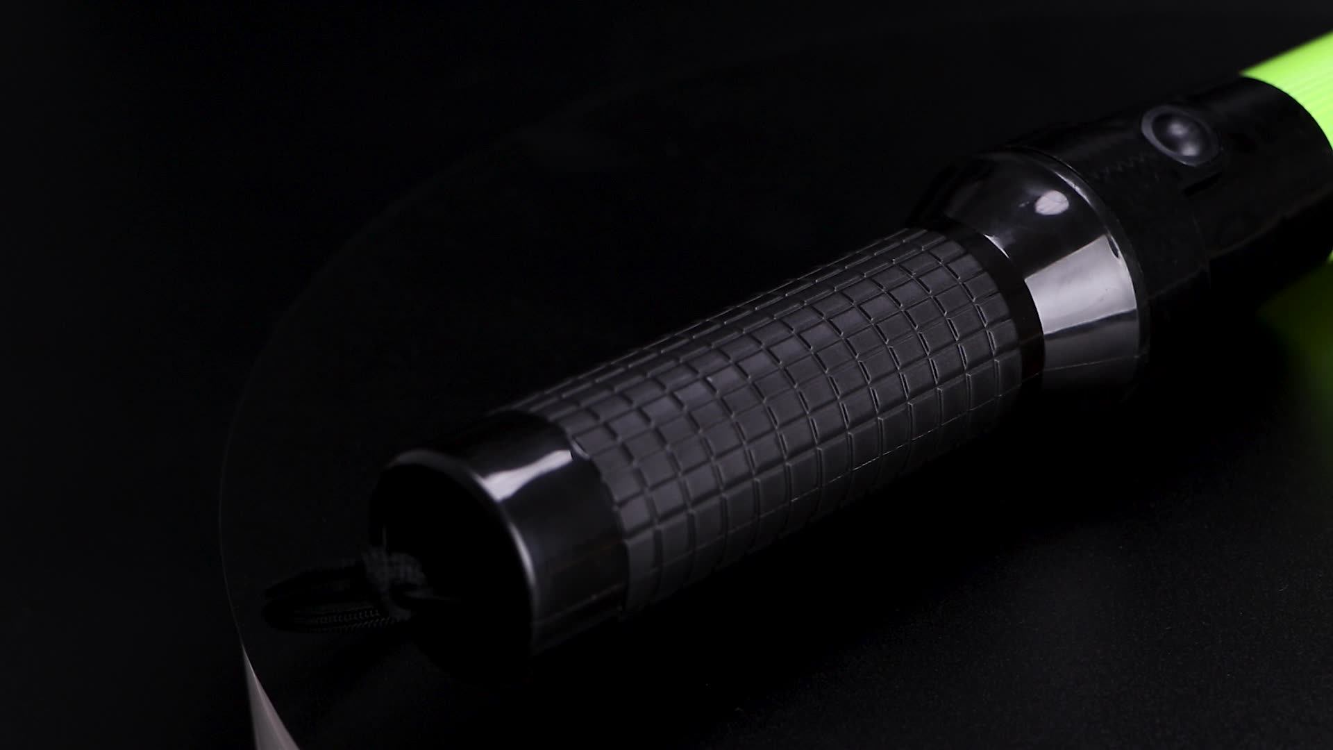 Luminous Portable Rechargeable Traffic Control Baton Light Police Led Safety Baton Wand Stick
