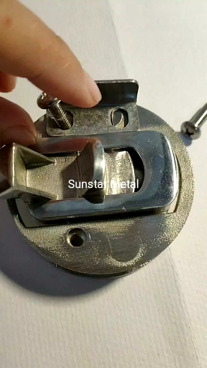 2inch Stainless Steel 316 Flush Mount Compression Slam Latch Marine