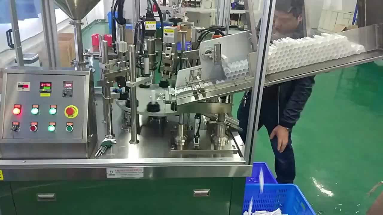 Dk60a Automatic Toothpaste Tube Filling Machine/gel Filling Machine
