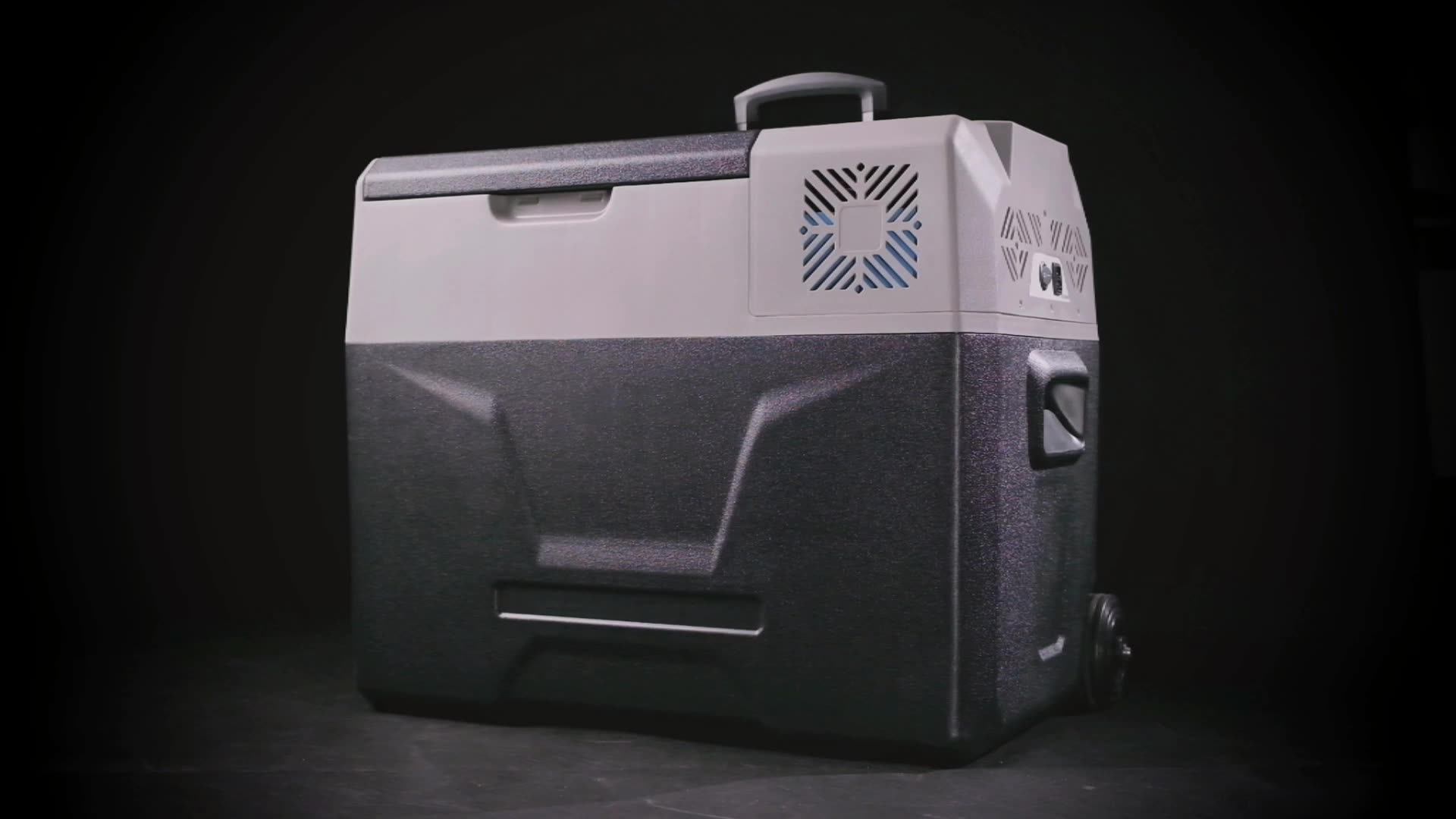 Alpicool Portable Compressor Car Fridge Freezer With Handle And Wheel