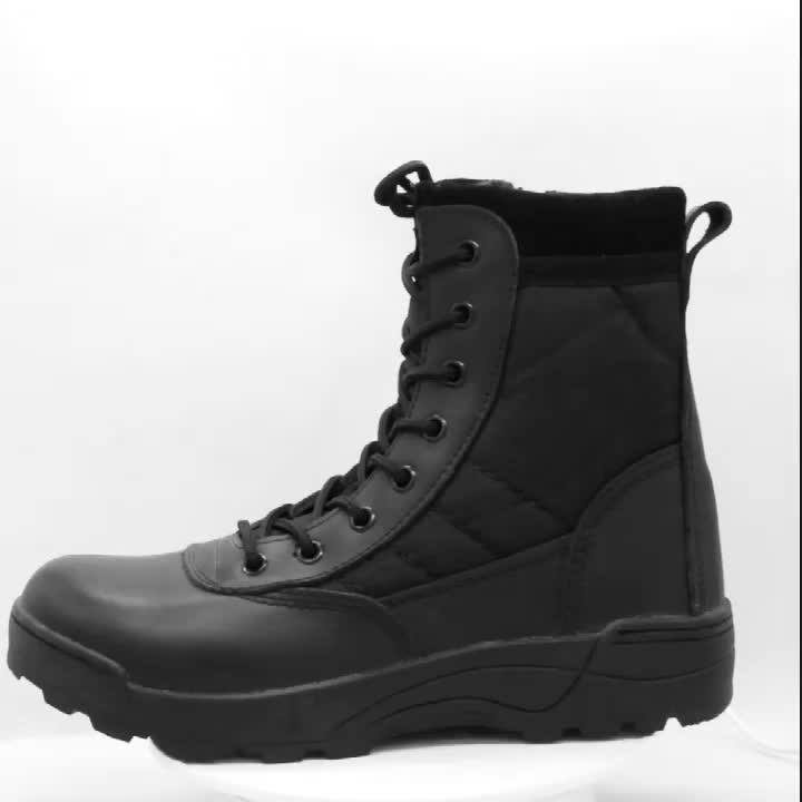 Military Tactical Boots Black Patent Leather Military Boots Buy