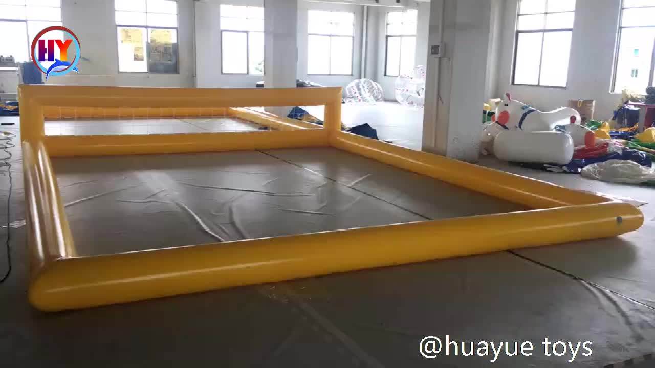 High Quality 0.9mm Pvc Tarpaulin Water Floating Inflatable Volleyball