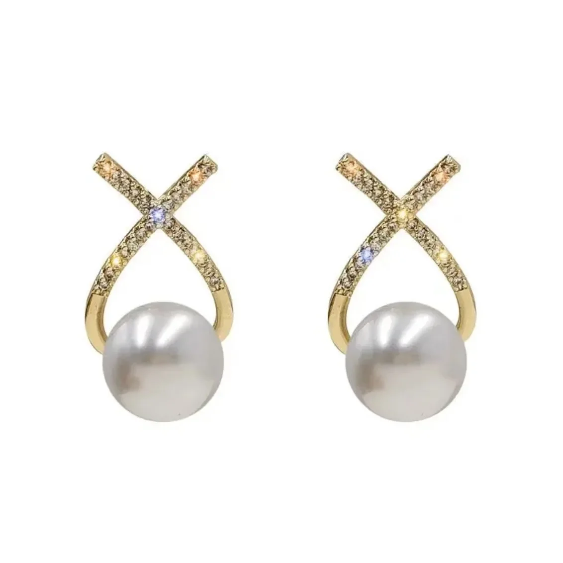 Серебряная игла из жемчица, летние изящные серьги, серебро 925 образец, стиль высокого качества, лакшери стиль, интернет‑слав, французский стиль