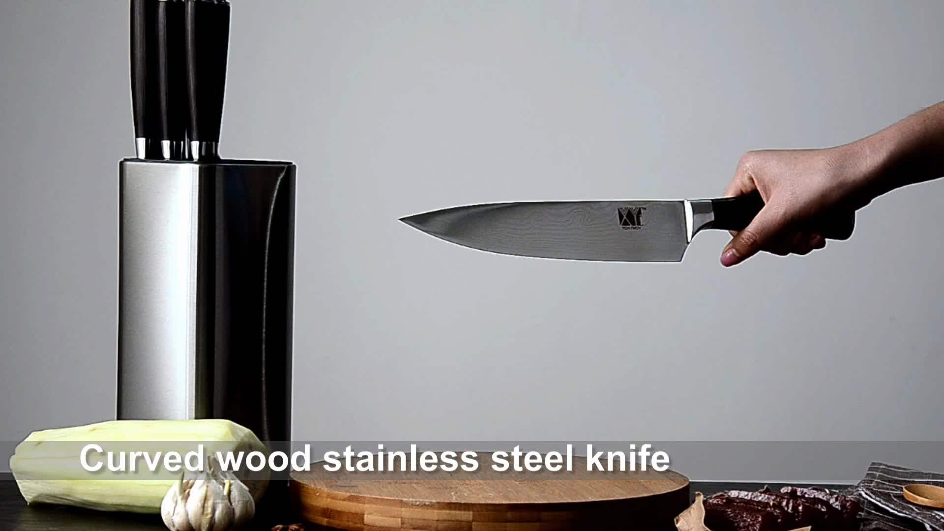 Chinese Stainless Steel Standard 440c Stainless Steel Chef Knife 8 Inch