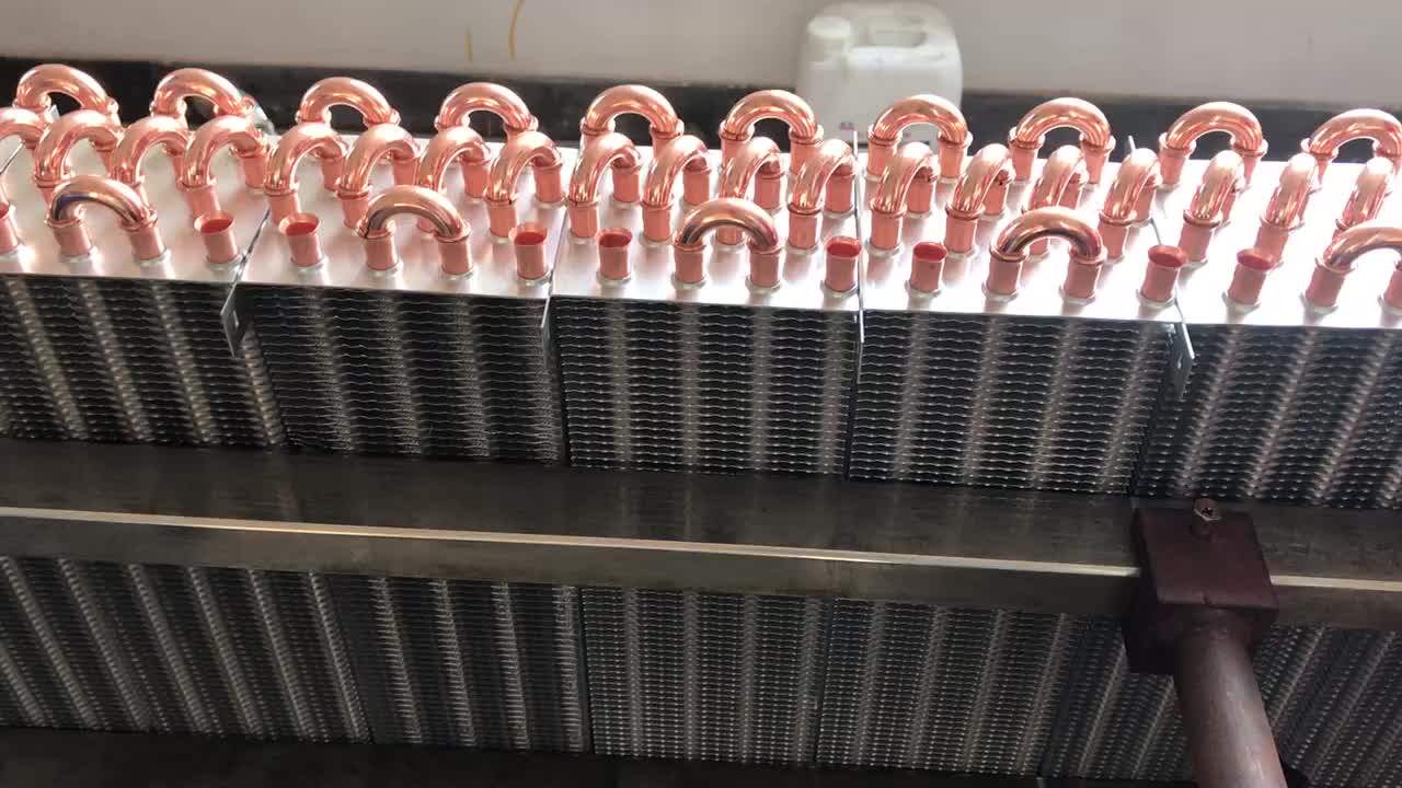 U Shape Aluminum Fin Condenser/blue Fin Condenser Buy U Shape