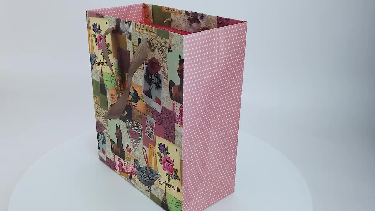 Custom Cool And Creative Paper Bag Design /paper Gift Bag/perfume Bag