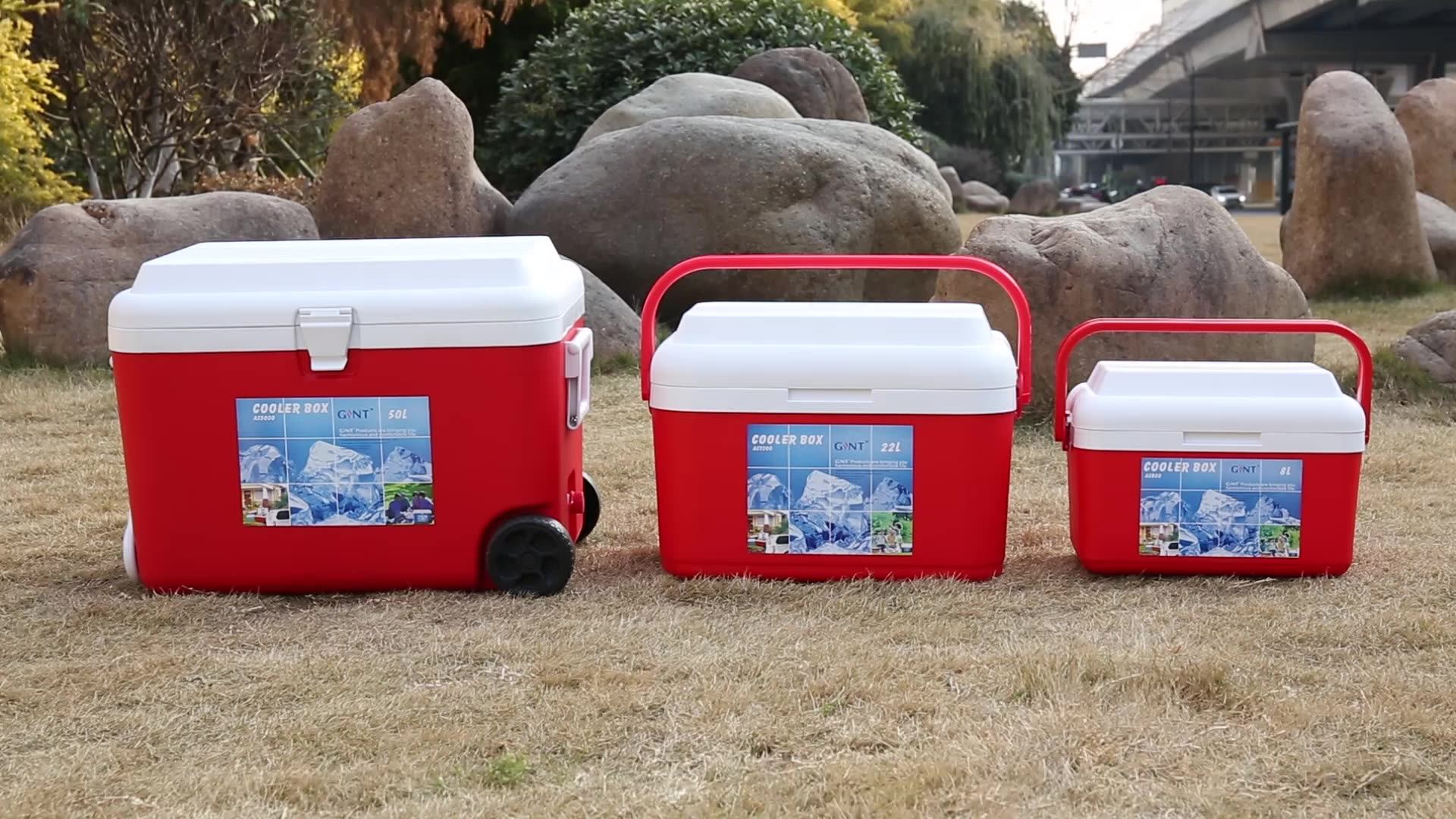 Popular Eps Pp Wholesale Outdoor Picnic Portable 50l Ice Cooler Box