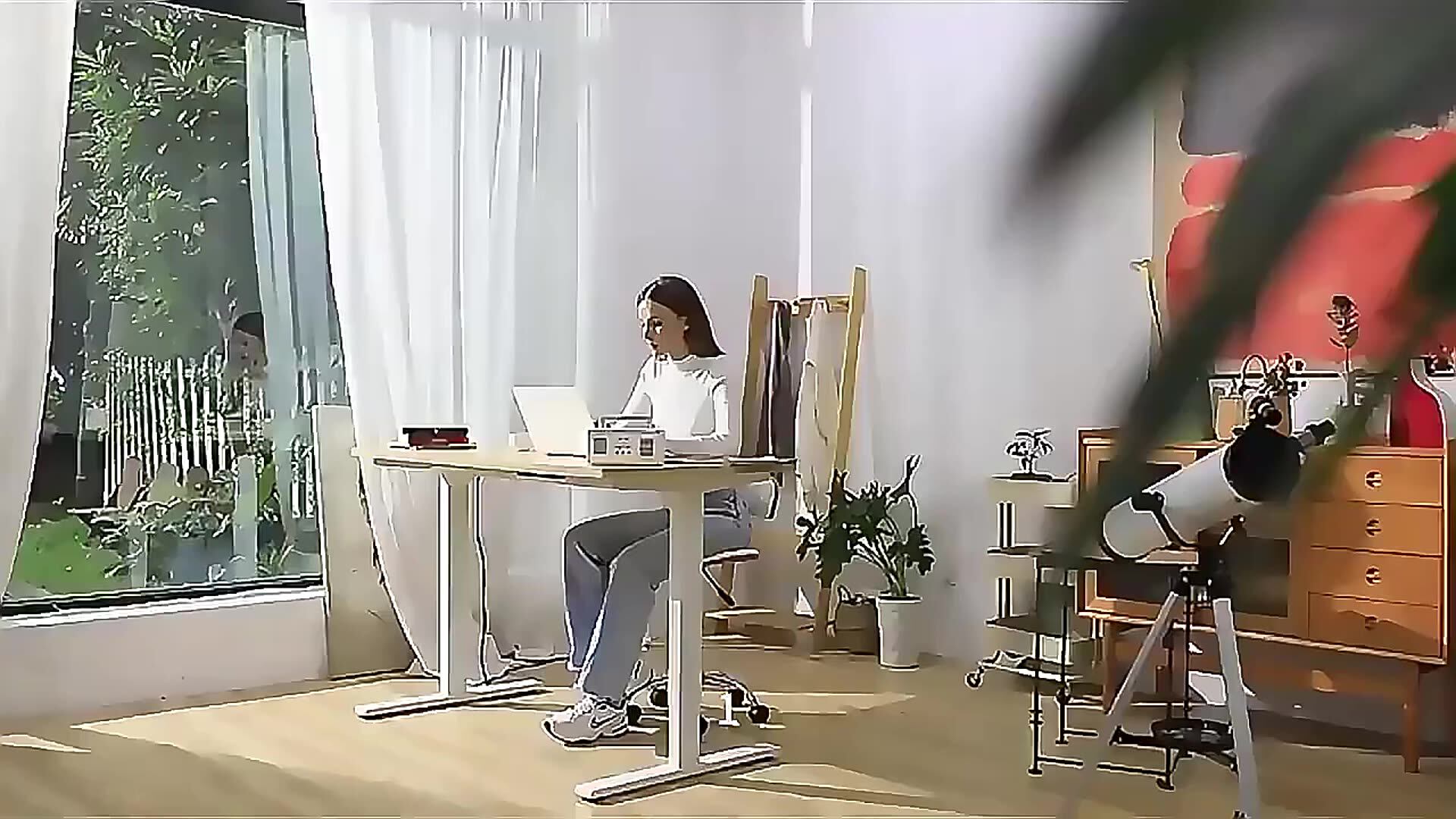 Standing Desk Lift Kit Office Table Design Double Motor 2section Lifting Table Stand Executive