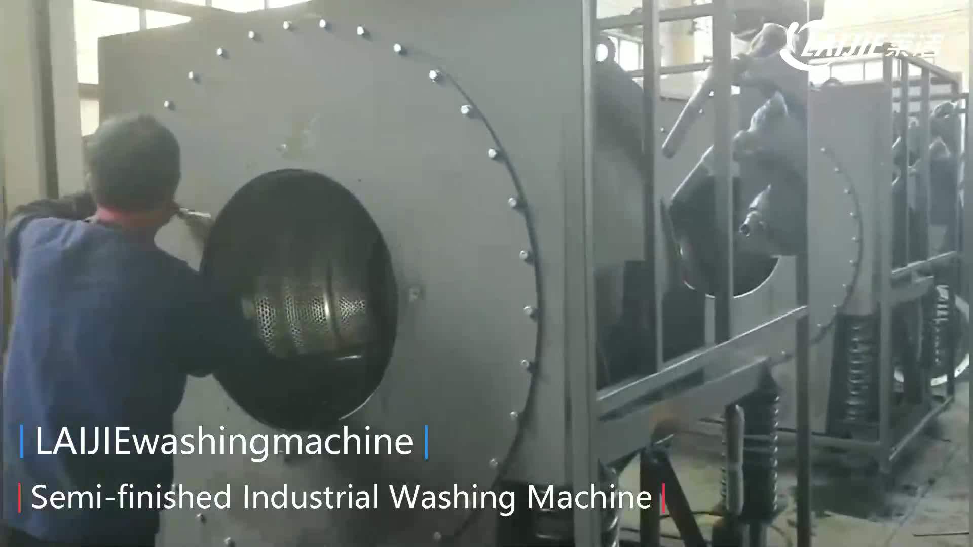 Electric Fuel Laundry Equipment 20kg Capacity Industrial Washing