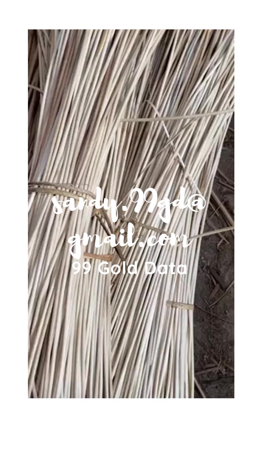 High Quality Bleached White Rattan Cane 3mm Flat Wire Material For