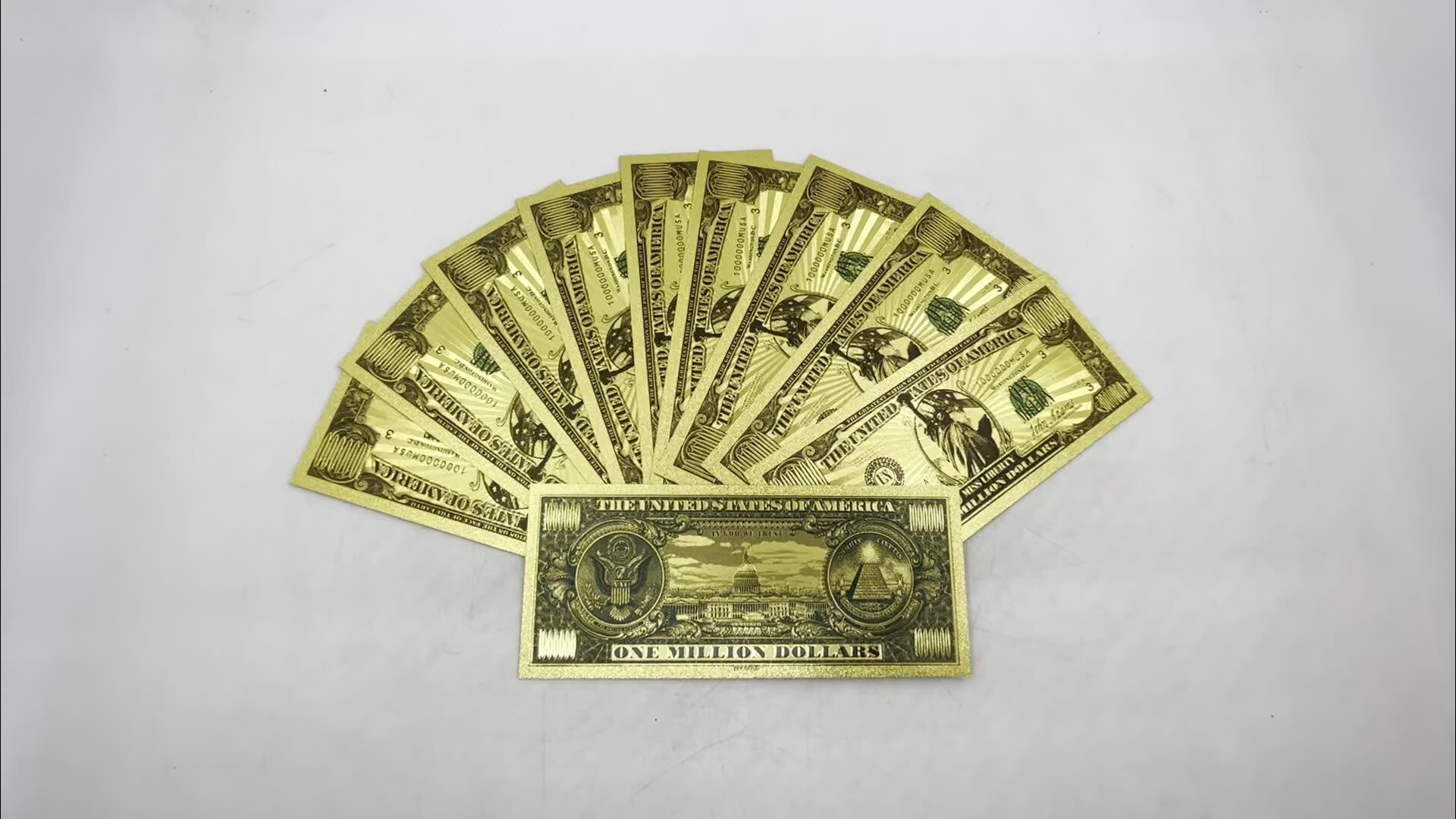 Wholesale Non Currency US 1 Million Dollars Money USA Paper Banknote in  Stock