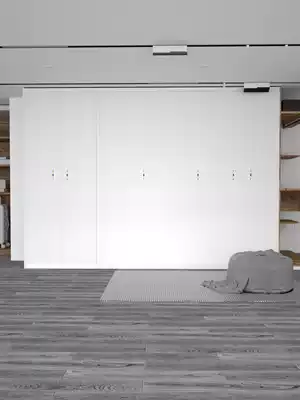 Jizhi GEAJO wardrobe hanger cloakroom storage pole hanging wardrobe top damping push-pull telescopic clothes hanger