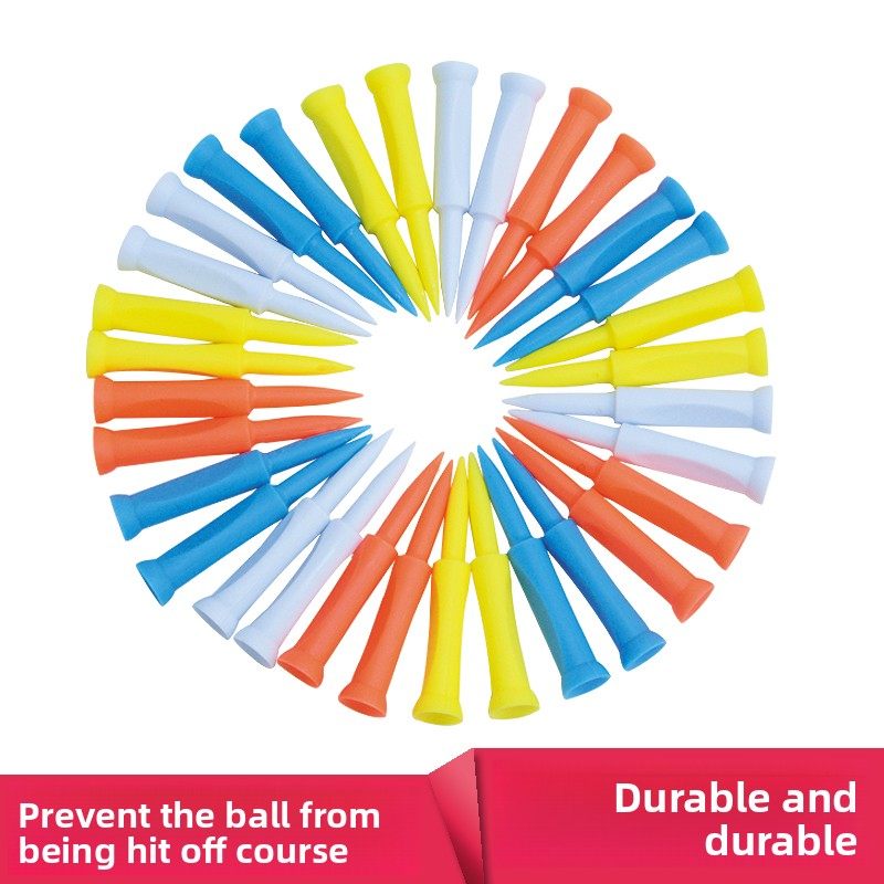 Golf Tee 70mm Plastic Limit Tee Golf Ladder Tee Plastic Ball Holder Tee Practice Accessories