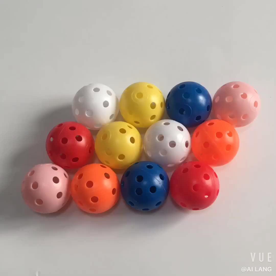 Sports Deluxe 100pcs Golf Practice Balls Plastic Airflow Hollow