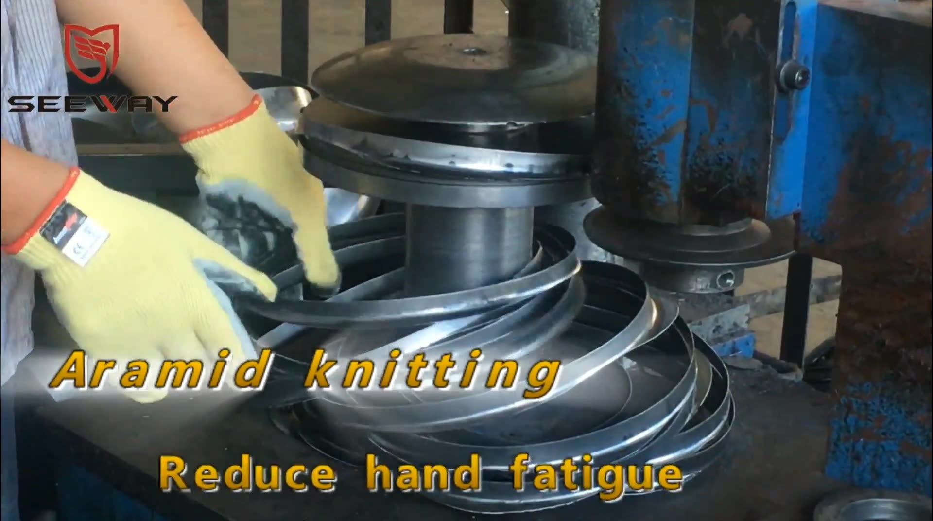 Seeway Protective New Paraaramid Gloves Fireproof Cut Proof