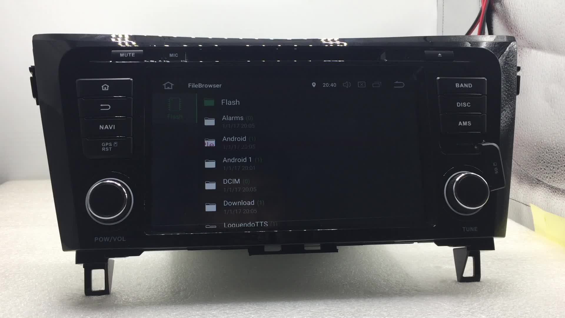 Android 8.0 Car Multimedia Player For Nissan Xtrail Qashqai 2014 Audio