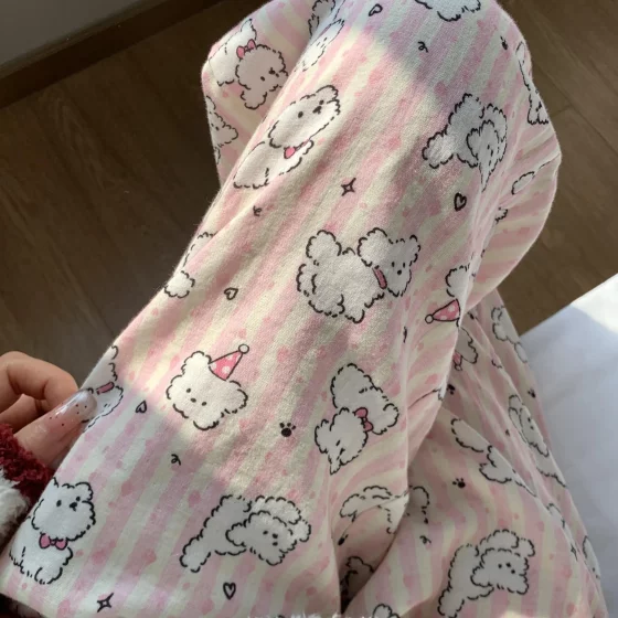 sleeping pants2025 Spring and Summer New Arrival Pajama Pants Combed Cloud Cotton Trousers Loose Home Pants Walking Pants