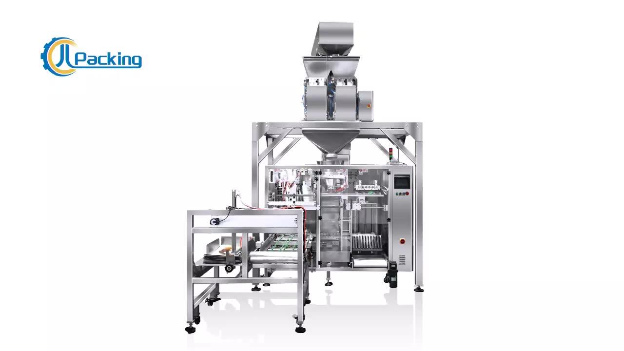 Automatic 10kg 15kg Fertilizer Cat Litter Premade Zipper Doy Pack Pouch Packaging Packing