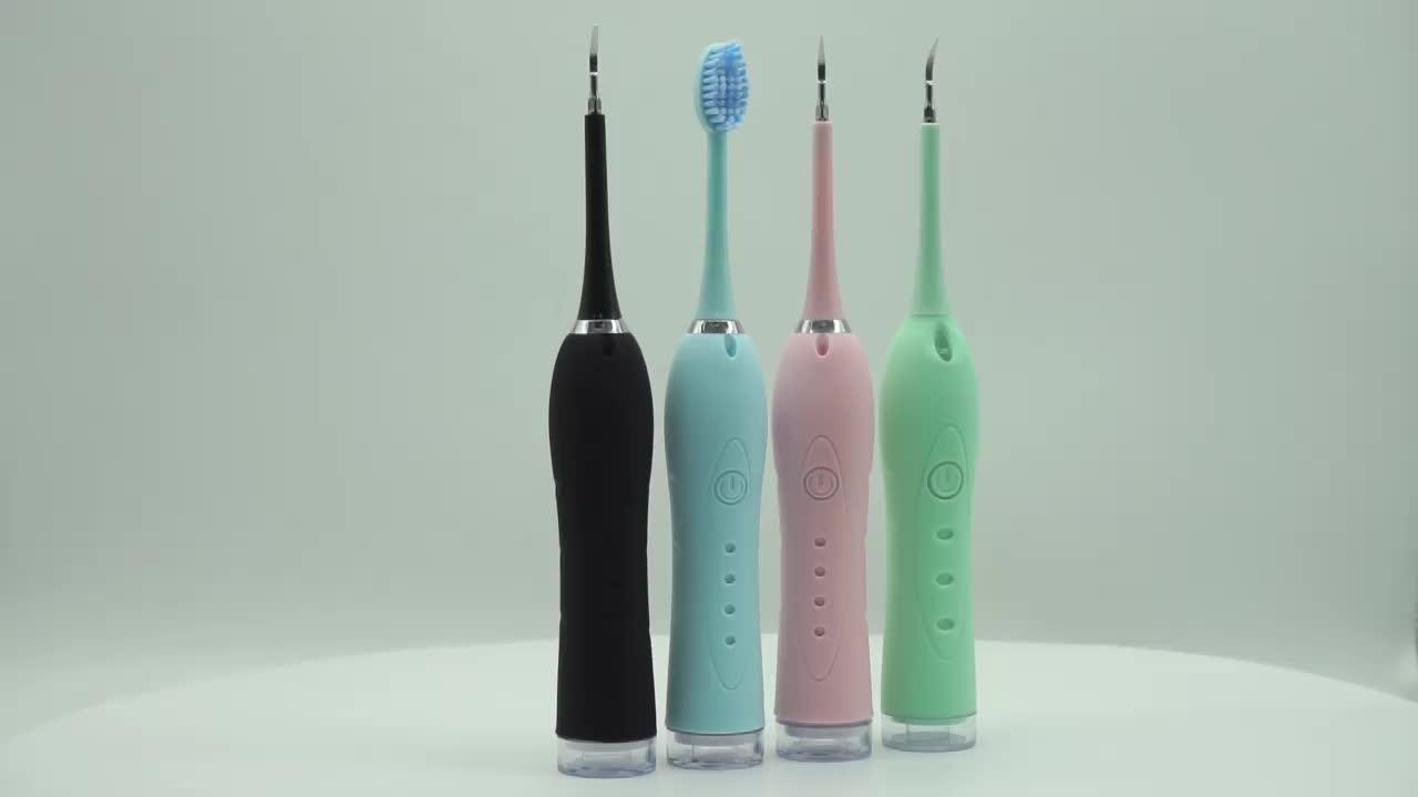 3 In 1 Electric Toothbrush Dental Calculus Remover Sonic Tartar Tooth