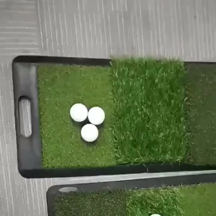 Golf Chipping Mat With 2 Different Grass Turf Buy Golf Chipping Mat