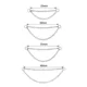 F-136 Titanium Chain Nose Ring Nose Stud Earrings Nose Chain Human Puncture Accessories Nose Stud Earrings Accessories