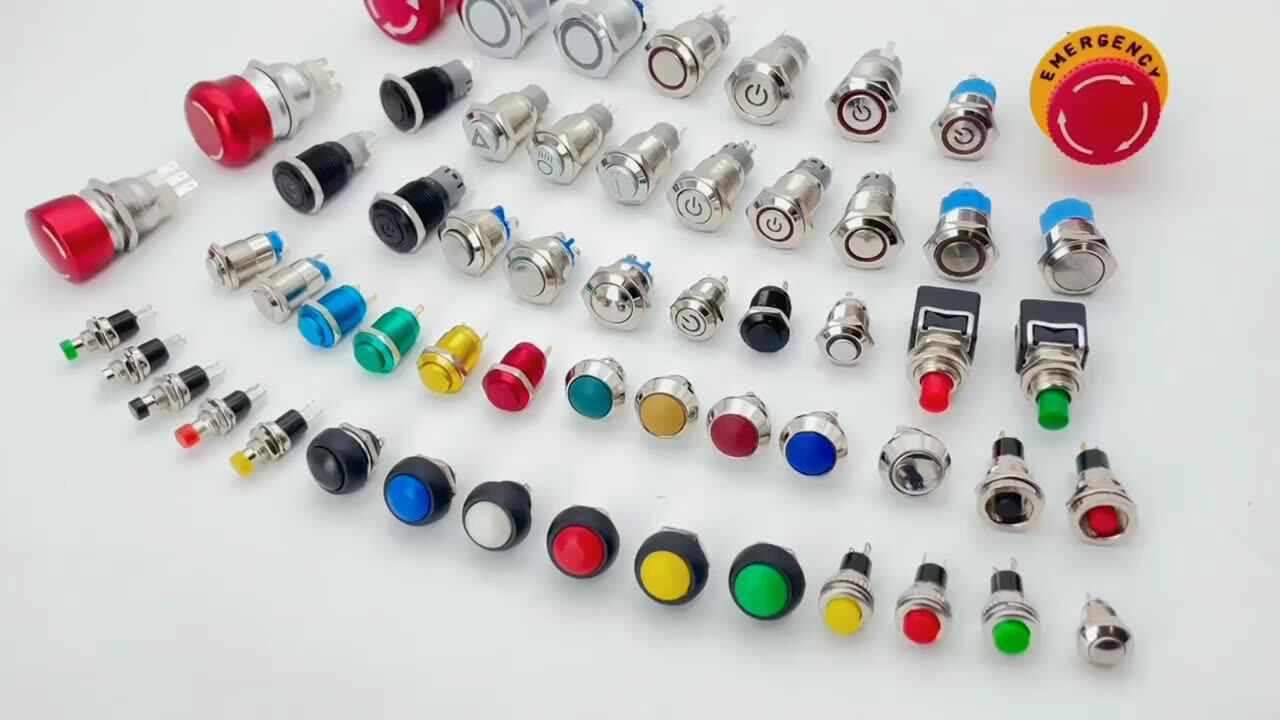 La3811 Button Rotary Switch 22mm Electrical Push 2 Button Switch