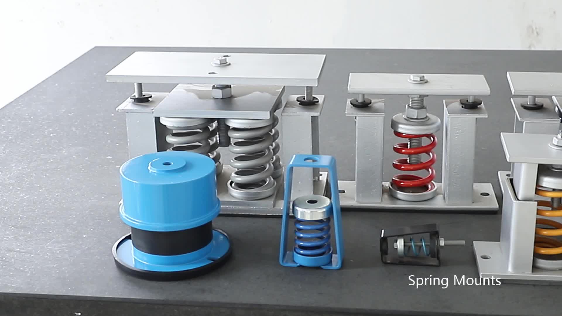 Antivibration Isolator Spring Mounts For Hvac System Using In Pump And