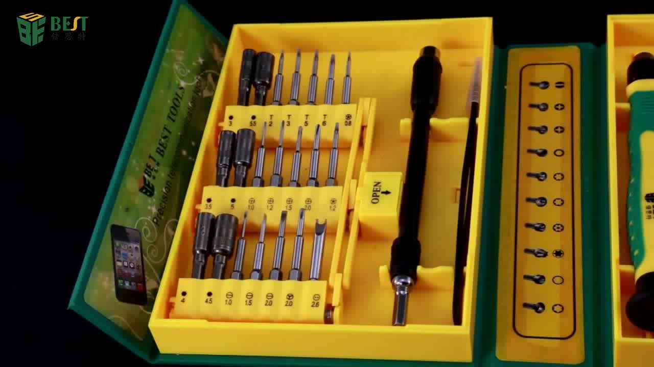 Best 8920 30pcs Precision Screwdriver Set With Esd Tweezers