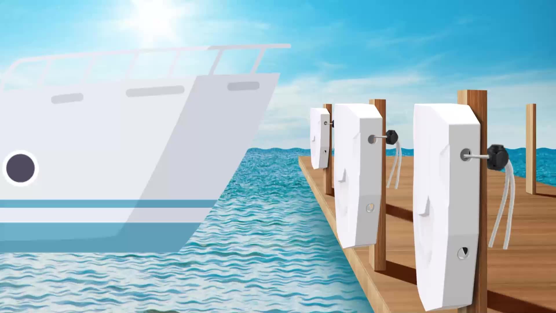 Homful Eva Foam Boat Fender Bumper Marine Bumpers Quick Release Boat