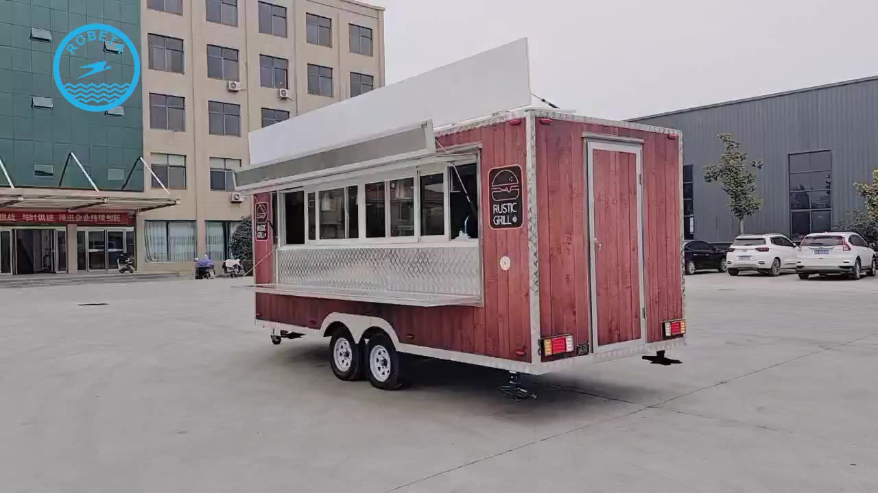 Food Truck Restaurant Food Trailers Fully Equipped Us Standards