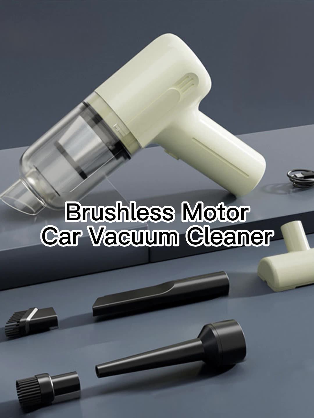 10000pa Wireless Vacuum Cleaner Suction Blowing Stainless Steel Hepa