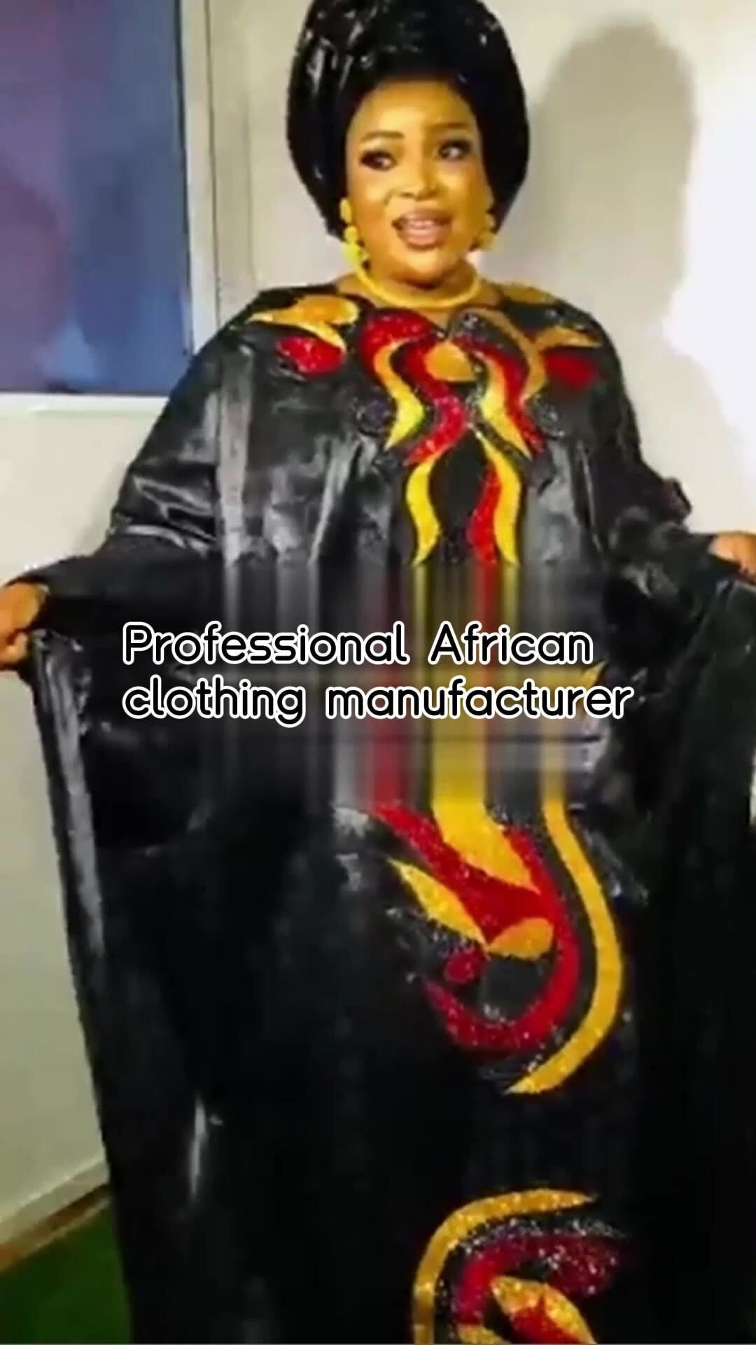 H & D African Bazin Riche Dress Women High Quality Clothing