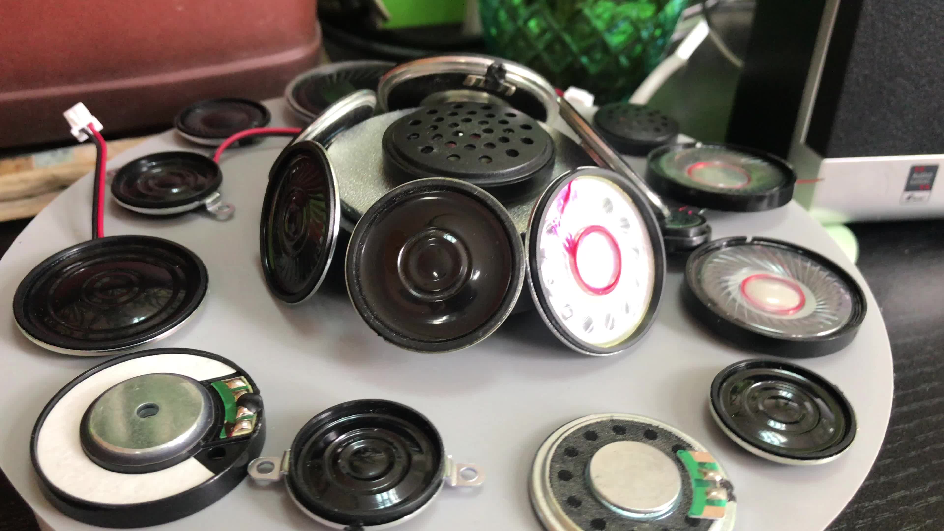 Clear Sound Mylar Speaker 50mm 32 Ohm 0.5 Watt Speaker For Headphone