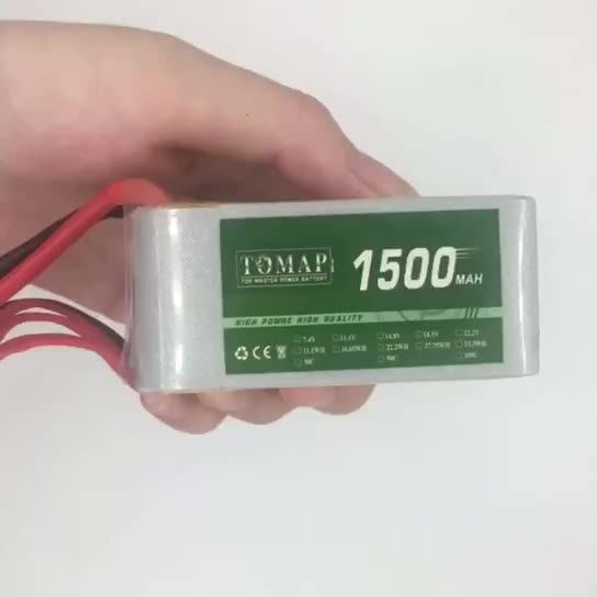 High Discharge Rate 100c Model Aircraft Batteries Lithium Ion