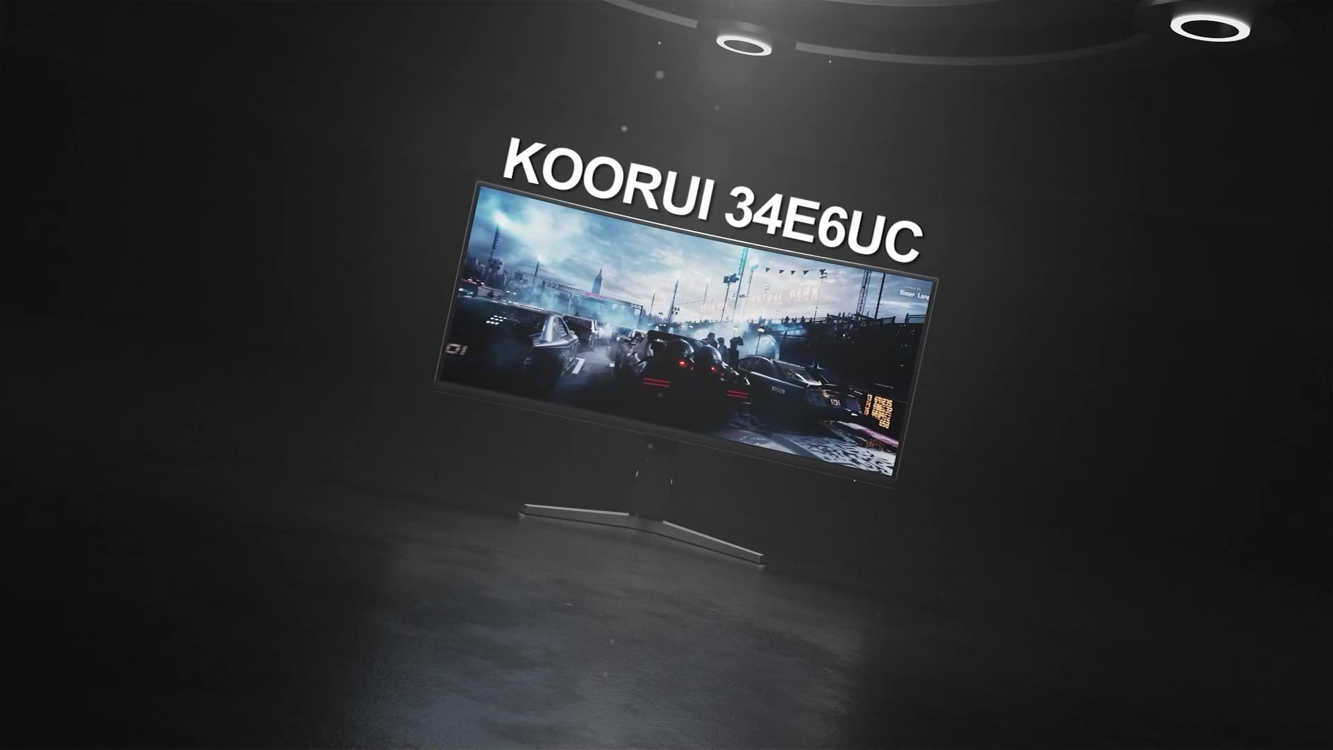 KOORUI 34 Inch Ultrawide Curved Gaming Monitor - WQHD 3440x1440