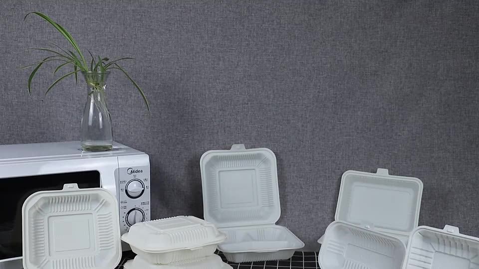 G9 15%off Biodegradable Disposable Corn Starch Food Container Lunch Box ...