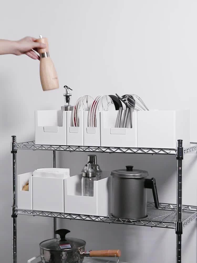 Kitchen Sundries Container Food Organizer Box Bathroom Organizer Box