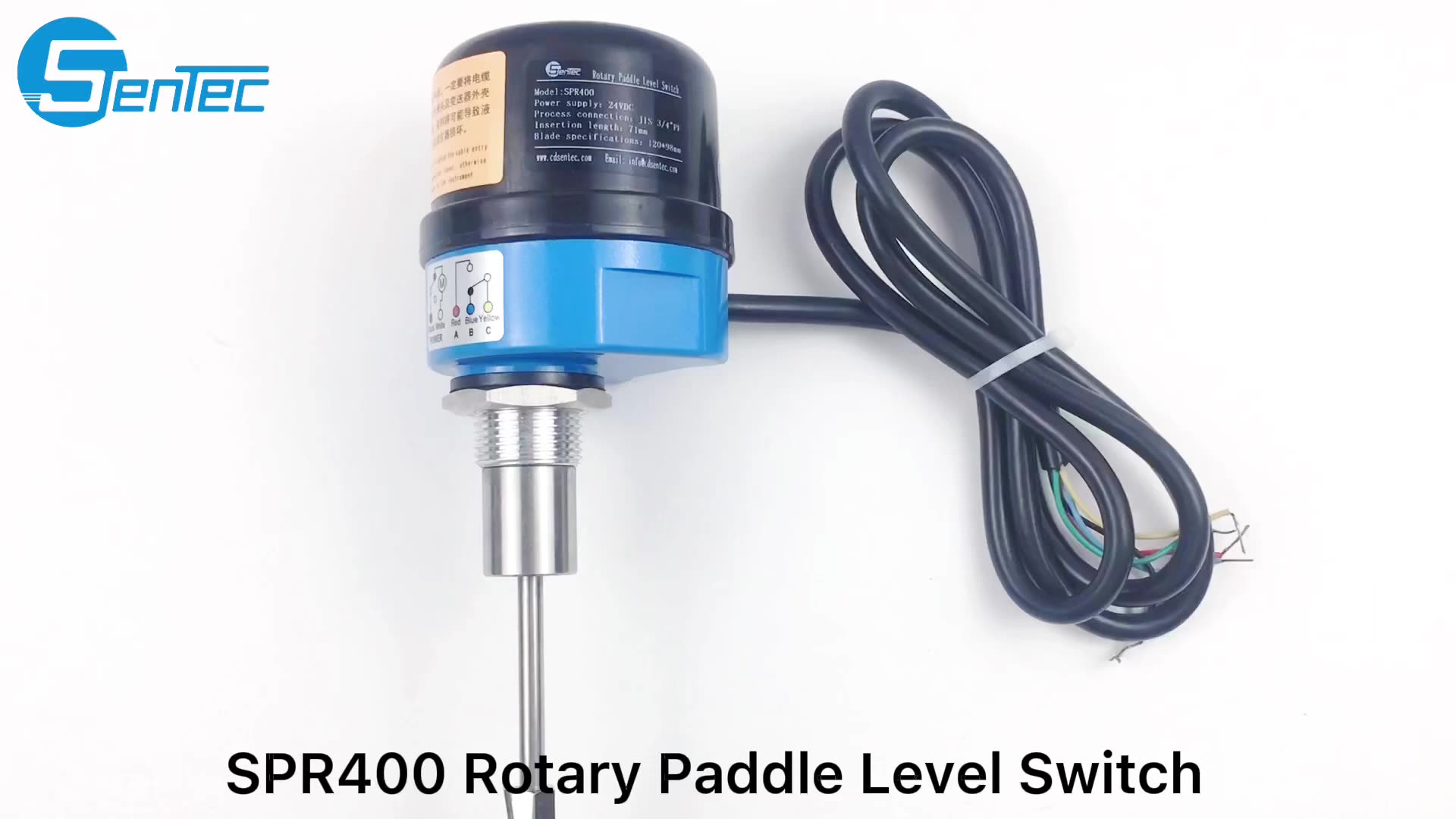 High Temperature Liquid Level Indicator Sus304 Powder Solid Rotary