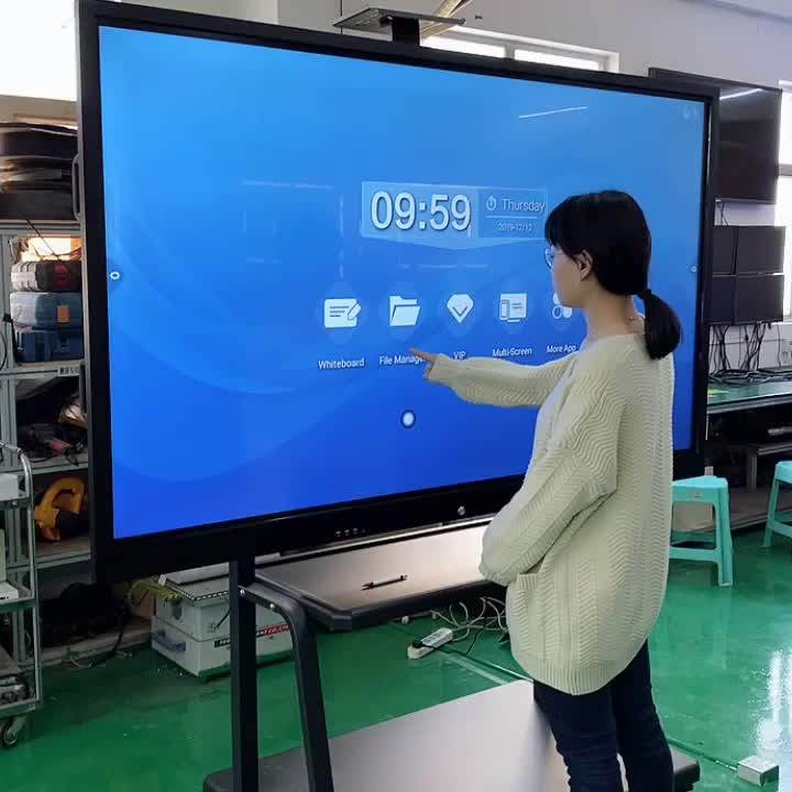 75 Inch Kids Office Display Classroom Electronic Price Screen School
