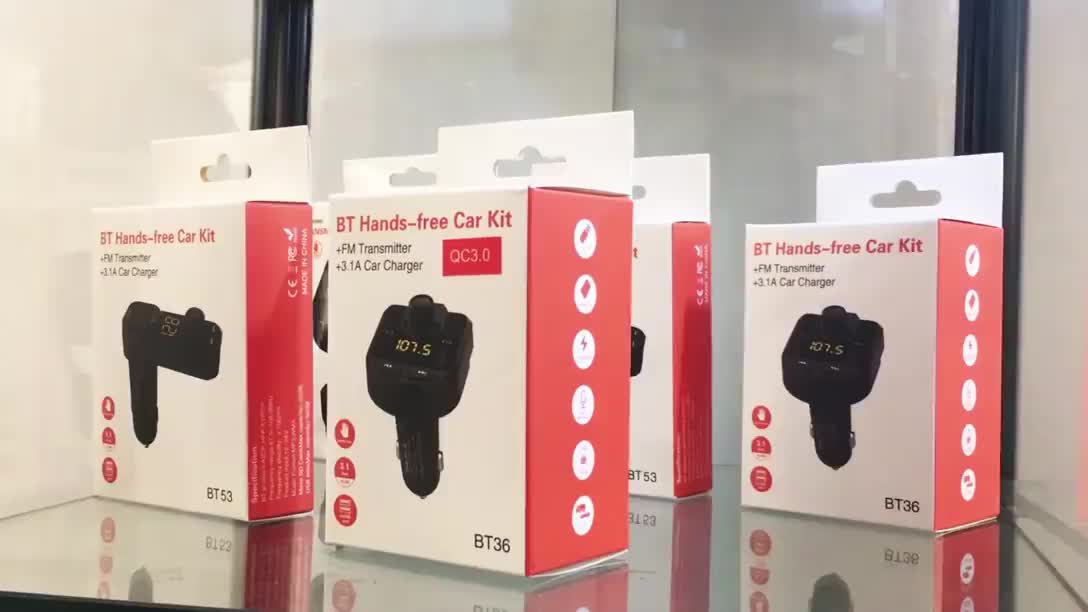 Led Frequency Display Hands Free Mp3 Car Player Car Kit Bluetooth,Fm