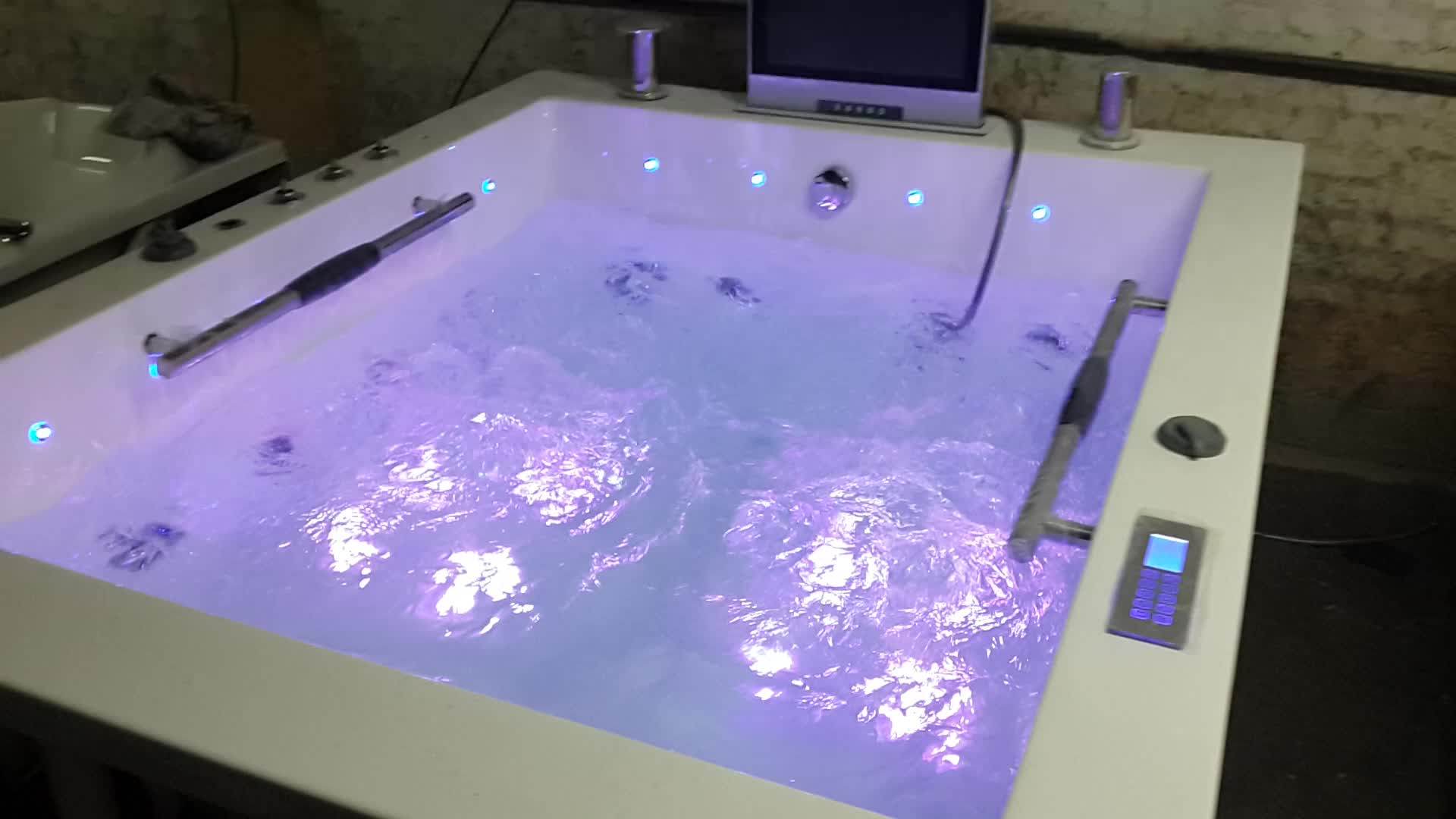 Hsb299a Mobile Bath/outdoor Whirlpool 2 Person/hot Tub Outdoor Drop In