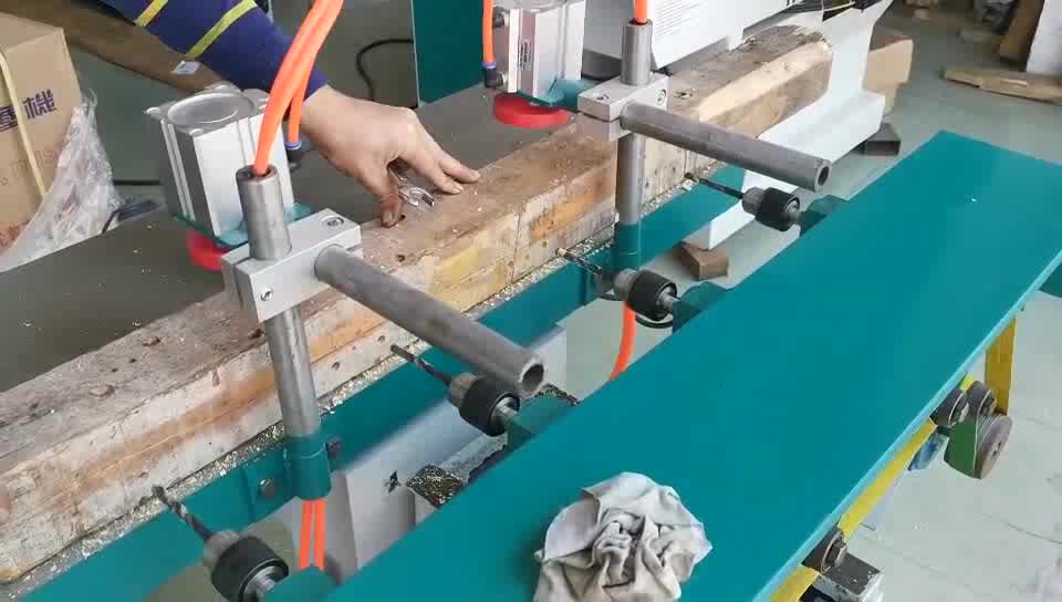 Mz6414 Woodworking Horizontal Multiple Spindle Wood Drilling Machine 