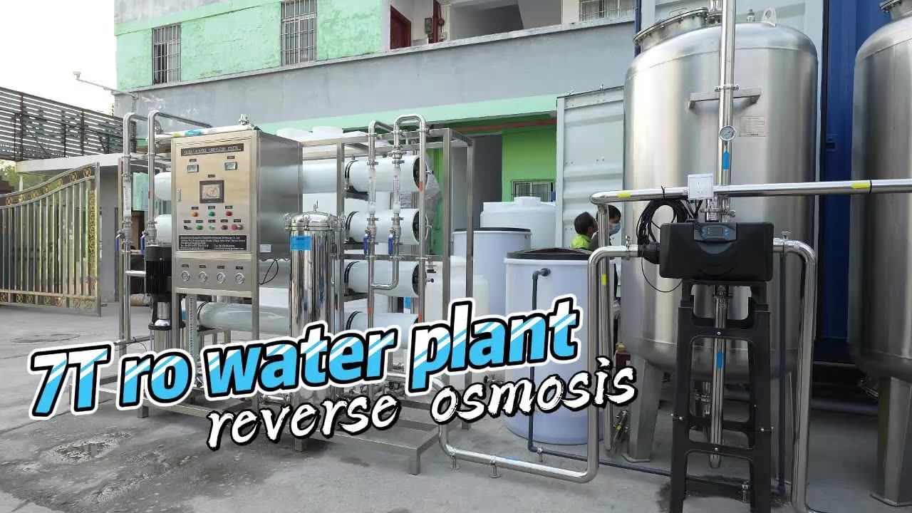 1000lph Reverse Osmosis Water Treatment Purification Ro Plant With Uv