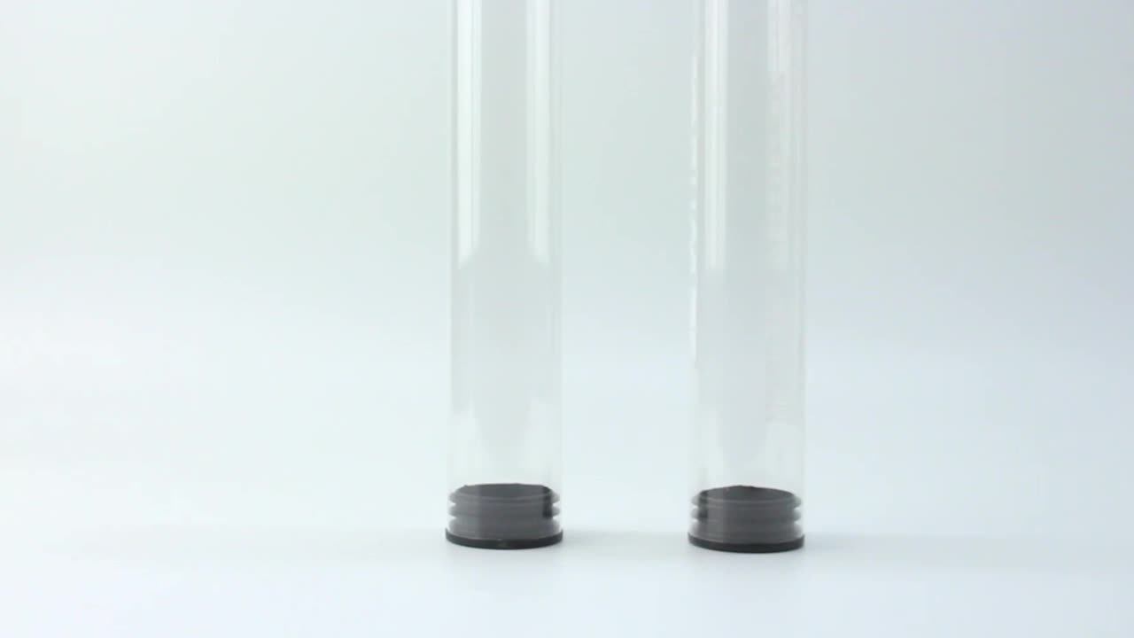 Clear Plastic Tube With Hanger Cap Buy Hanging Plastic Tubes,Clear