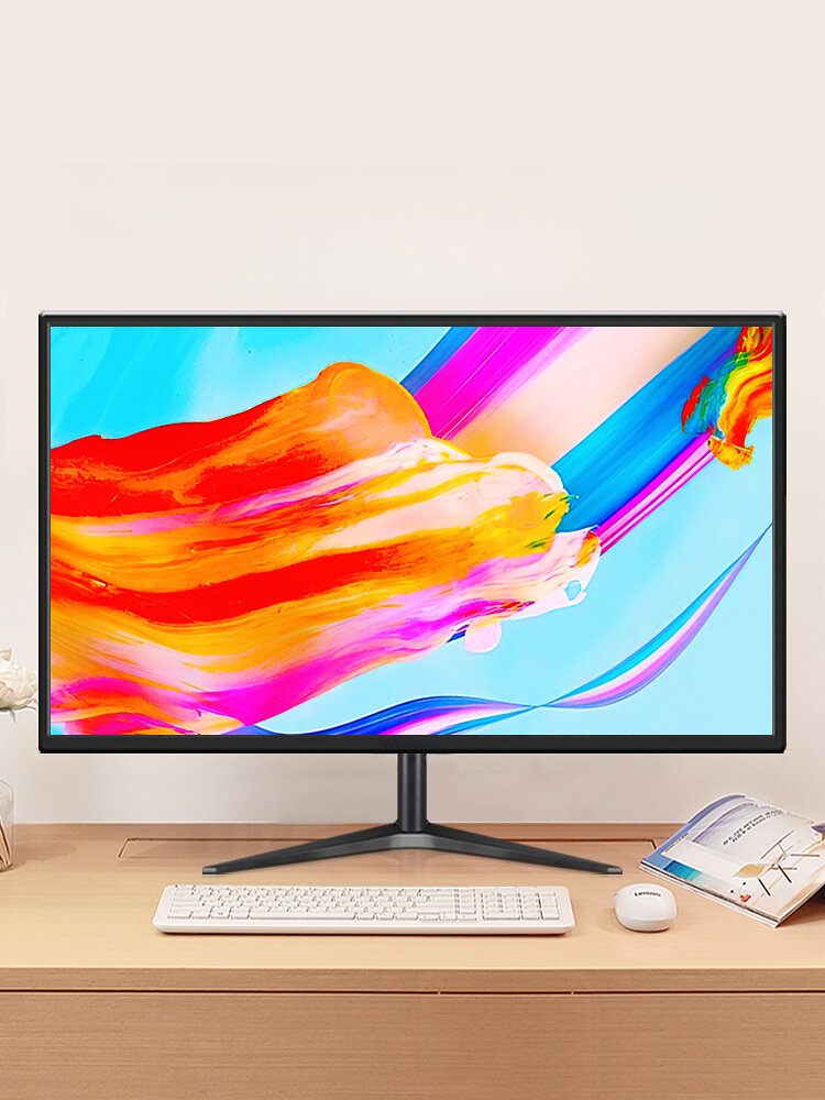 High-Definition 19-Inch 22/24/2732 Desktop Computer Monitor Led Office Monitoring Lcd Screen 18.5 Wall-Mounted