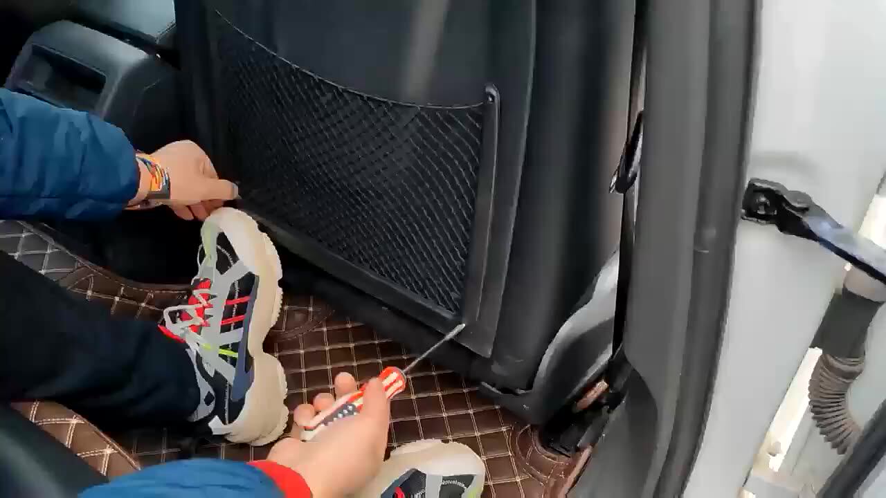 Tasca Portaoggetti In Rete Per Sedile Posteriore Auto - 3