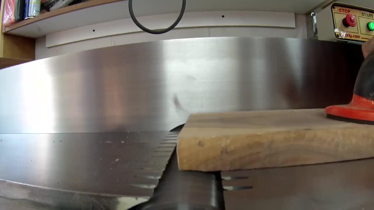 6'' Granite Bench Joiner With Helical Head Wood Planing Machine