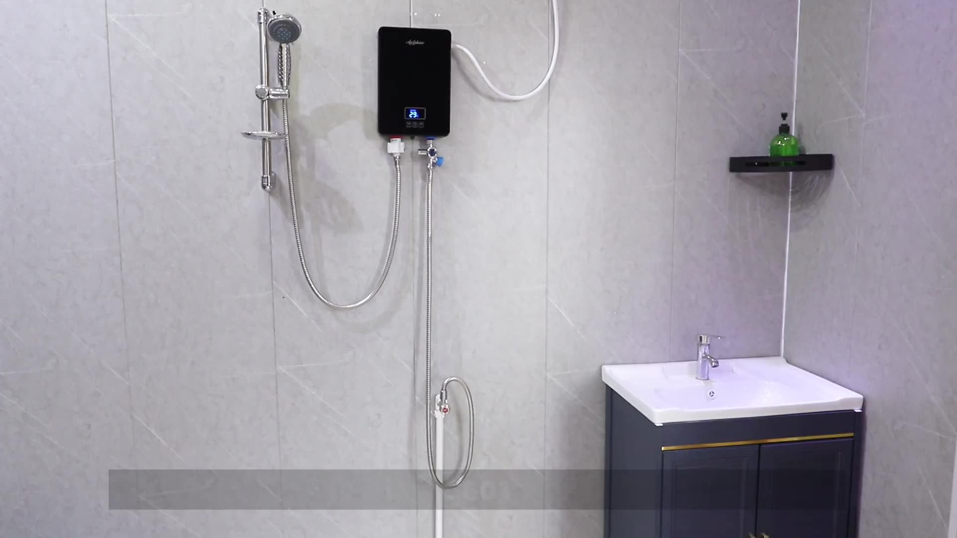 Europe Hot Sale Energy Saving Instant Tankless 4kw Geyser Heating