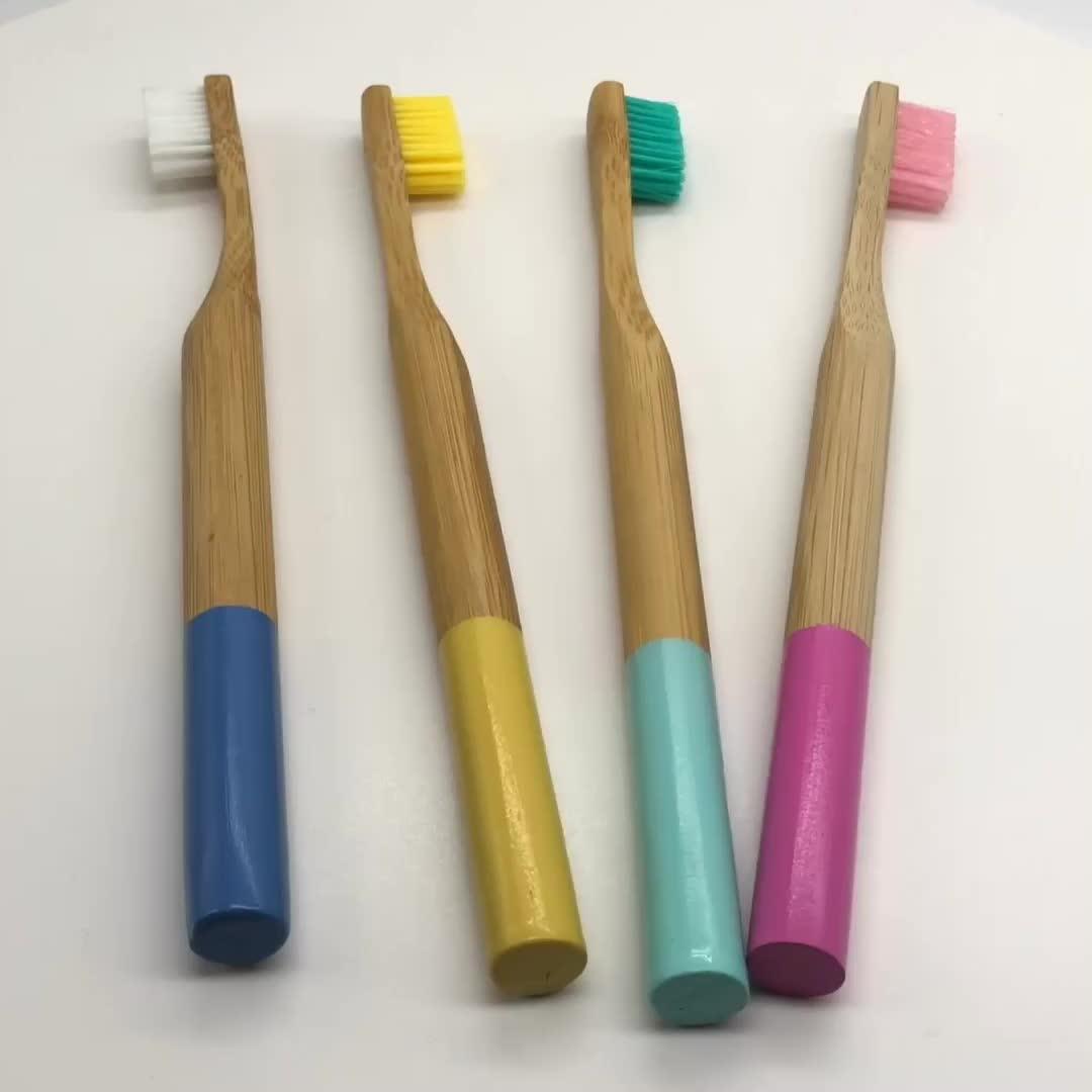 Wholesale Charcoal 4 Pack Bamboo Toothbrush,Bamboo Tooth Brush Buy