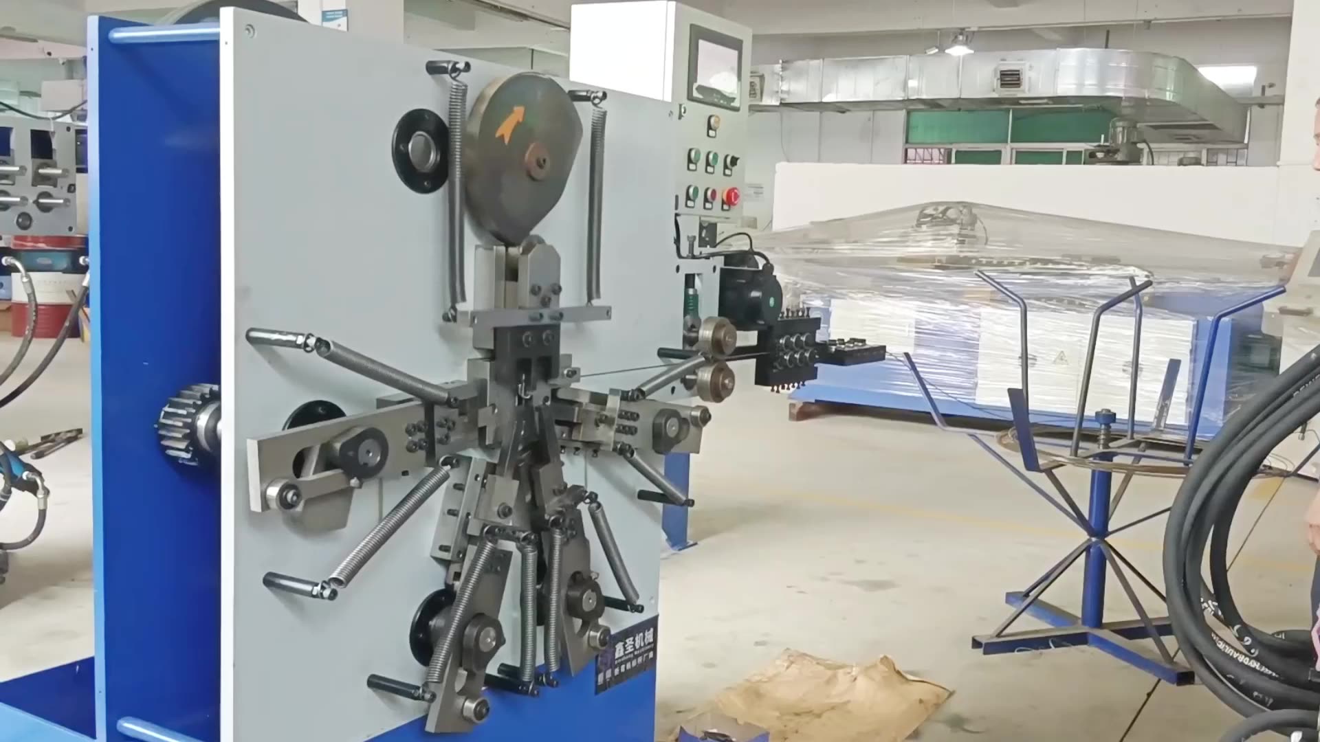 Automatic High Production Mechanical Wire Buckle Making Machine